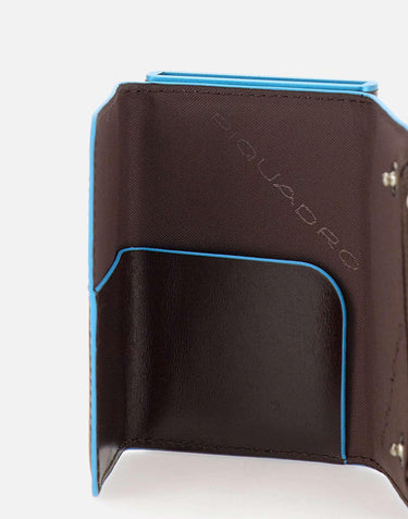 Compact wallet PP5585B2BLR MO PIQUADRO 