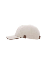 Cappello baseball in cashmere N77CPLN18 TES0N0280205 ELEVENTY 