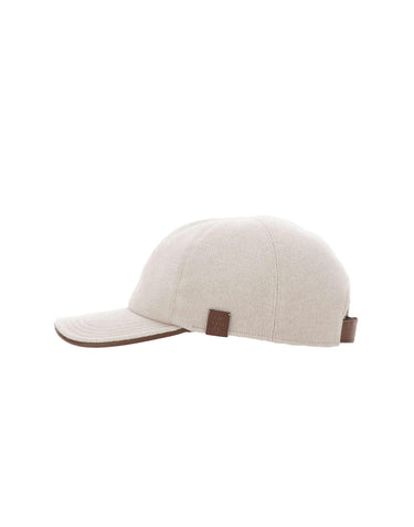 Cappello baseball in cashmere N77CPLN18 TES0N0280205 ELEVENTY 