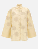 Camicia oversize con ricamo floreale 115558 1366 ROTATE BIRGER CHRISTENSEN 