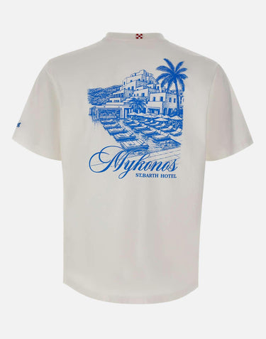 T-shirt "Portland Mykonos Hotel" PRL0002 01971L MC2 SAINT BARTH 