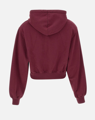"Terry back cropped sweatshirt" 114387 2734 ROTATE BIRGER CHRISTENSEN 