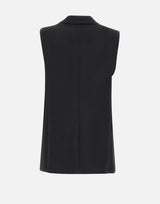 Maxi gilet in crepe stretch R811Z000023N 033 ELENA MIRO' 