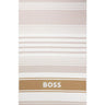 Telo mare in cotone jacquard con frange 50561255 260 BOSS 