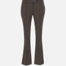 Pantaloni in gabardine di lana 251WCP00266 WWW061AA064 THE ATTICO 
