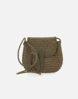Borsa "Mini city" in pelle 8934 KAKI DRAGON DIFFUSION 