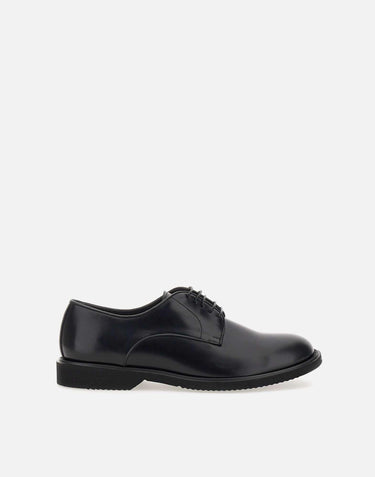 Stringate "VT03Valent  Windsor" in pelle VT03VALENT WINDSORNERO DUCA DEGLI ABRUZZI 