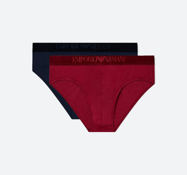 Set due slip in jersey di cotone biologico EM000251 AF15005M5059 EMPORIO ARMANI