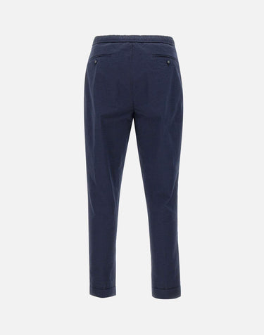 Pantaloni  "Joseph Seersucker" S25MTLG455R DARKNAVY OFFICINE GENERALE 