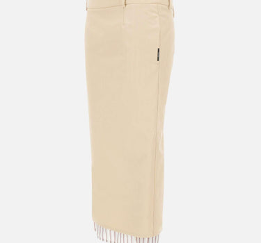 Gonna midi in gabardine di lana 260WCS00298 CCP111AA198 THE ATTICO 