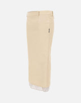 Gonna midi in gabardine di lana 260WCS00298 CCP111AA198 THE ATTICO 