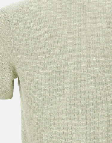 Maglia in misto lino e cotone 57169 18668410 GRAN SASSO 