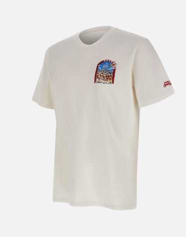 T-shirt "Portland Dream Of Life" Alessandro Enriquez x MC2 Saint Barth PRL0002 04502L MC2 SAINT BARTH 