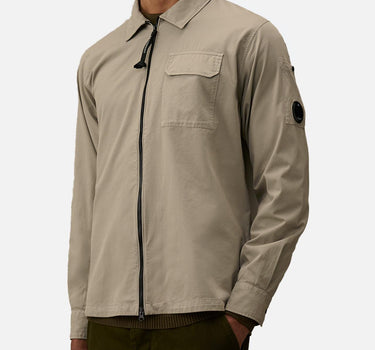 Giacca in gabardine con zip 20CMOS705A 110143G904 C.P. COMPANY 