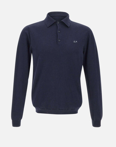 Polo in lana e cotone K45105 07 SUN68 
