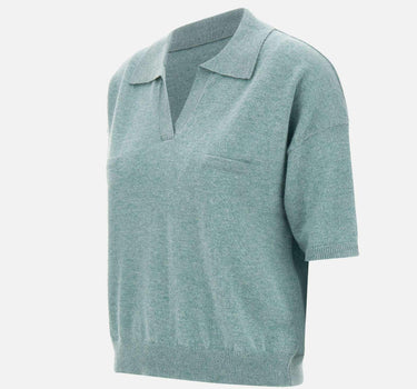 Polo "Myles" 4702505C AQUAMARINE NOT SHY 