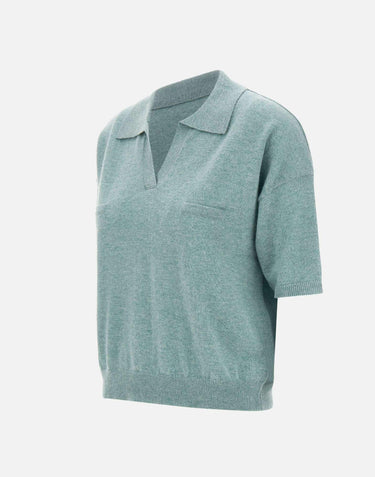 Polo "Myles" 4702505C AQUAMARINE NOT SHY 