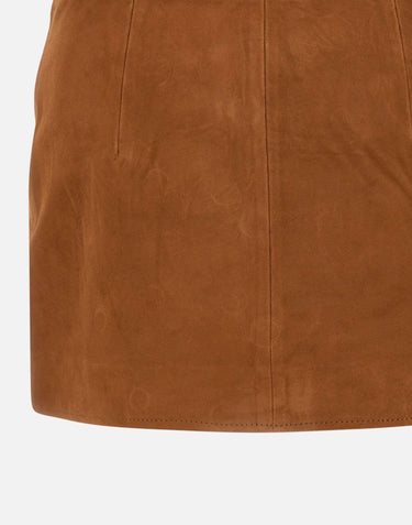 "Suede mini skirt" 21795 515 THE GARMENT 
