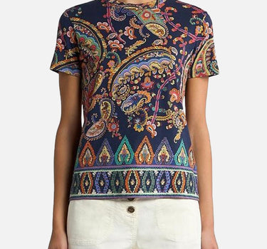 T-shirt in cotone WRMA0006 AKH26X0883 ETRO 