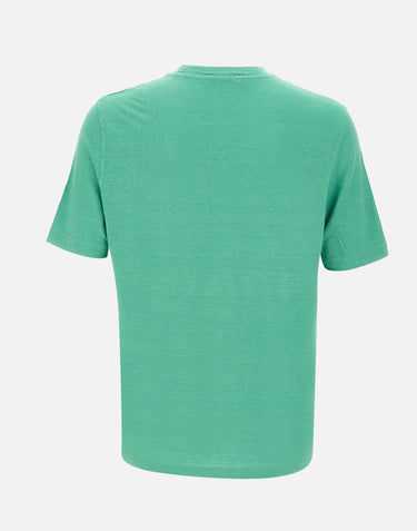 T-shirt in lino"Jerlin" TSMC JERLINU650 FILIPPO DE LAURENTIIS 