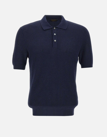 Polo in maglia di cotone 57113 20620598 GRAN SASSO 