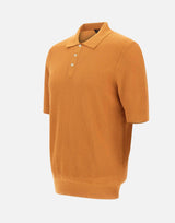 Polo in maglia a nido d'ape 57113 18028338 GRAN SASSO 