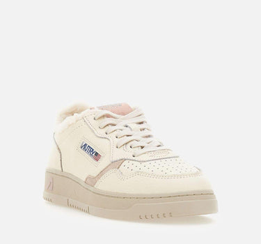 Sneakers "Medalist Low" in pelle effetto vintage AULW EX18 AUTRY 