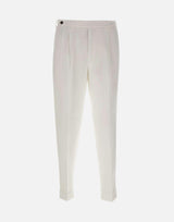 Pantaloni in misto cotone e lino COZTCLZB0CL1 SD61Y010 PT TORINO 
