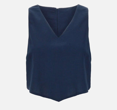 Top in lino e viscosa RPJCO018 3003 KAOS 