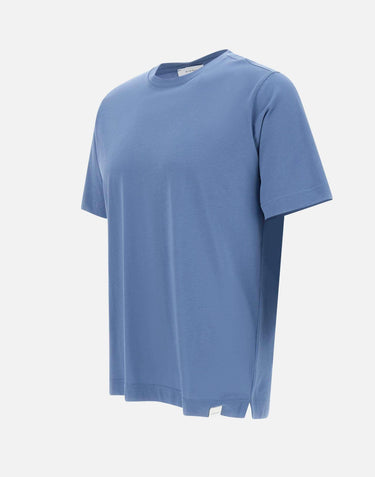 T-shirt in cotone Supima DK87103 INDACO DIKTAT 