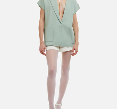 Blazer in maglia smanicato 194107 239 KANGRA 