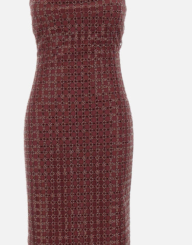 "Beaded maxi tube dress" 115049 2734 ROTATE BIRGER CHRISTENSEN 