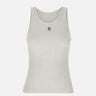 Top  in jersey pointelle di cotone 25PJTE168CO0557 P100 RABANNE 
