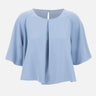 Blusa corta svasata SP1TZ007 0080 KAOS 