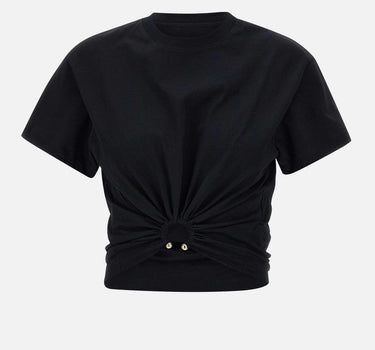 T-shirt in cotone 23AJTO539CO0485 P001 RABANNE 