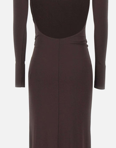 Abito Red Carpet in jersey crêpe ABR6463E2 EV9 ELISABETTA FRANCHI 