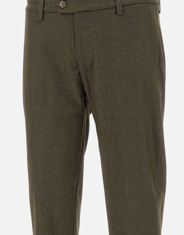 Pantaloni "Mucha10" in viscosa e lyocell P24910NL 3L098F003 RE-HASH 