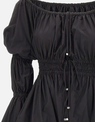 Blusa in tela tecnica 4C195A N0990 BLUMARINE 