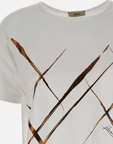 T-shirt in jersey interlock JG000277D 520091081 HERNO 
