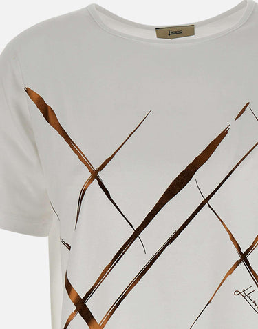 T-shirt in jersey interlock JG000277D 520091081 HERNO 