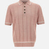 Polo in misto cotone e lino M76MAGM42 MAG0M018991301 ELEVENTY 