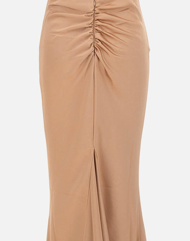 Abito "Ninfea" in satin di raso T170130A TNP229BLUSH THE ANDAMANE 