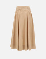 Gonna midi in popeline CA6274T297A P9574 LIU-JO 