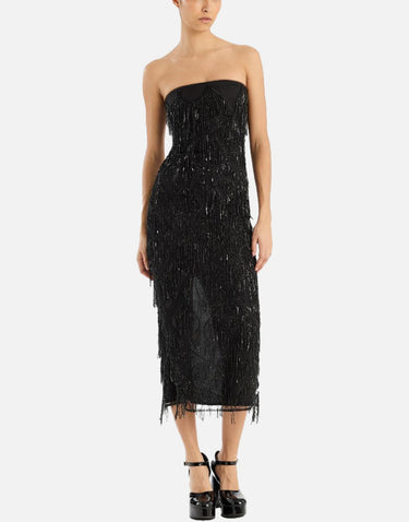 "Sequins midi tube dress" 114622 100 ROTATE BIRGER CHRISTENSEN 