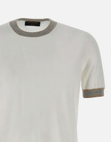 Maglia a maniche corte in cotone 57135 20671002 GRAN SASSO 