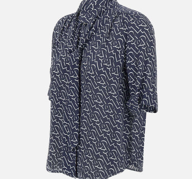 Blusa con fiocco CA5216T5853 B1313 LIU-JO 