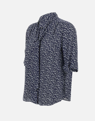 Blusa con fiocco CA5216T5853 B1313 LIU-JO 