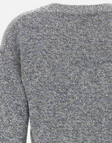 Maglia a V con paillettes 373002 845 KANGRA 