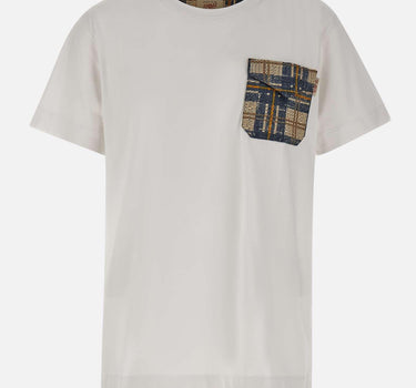 T-shirt "Kit" in cotonev KITVR0330 BIANCO BOB 