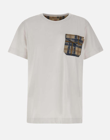T-shirt "Kit" in cotonev KITVR0330 BIANCO BOB 